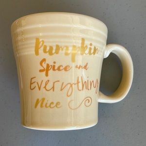 Fiesta pumpkin spice mug